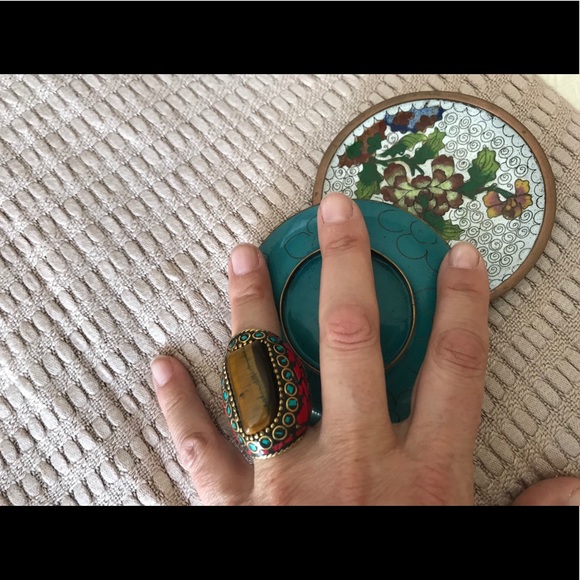 Totally Cute Boho Chic Rings-All May Vary Slightly - Picture 2 of 6